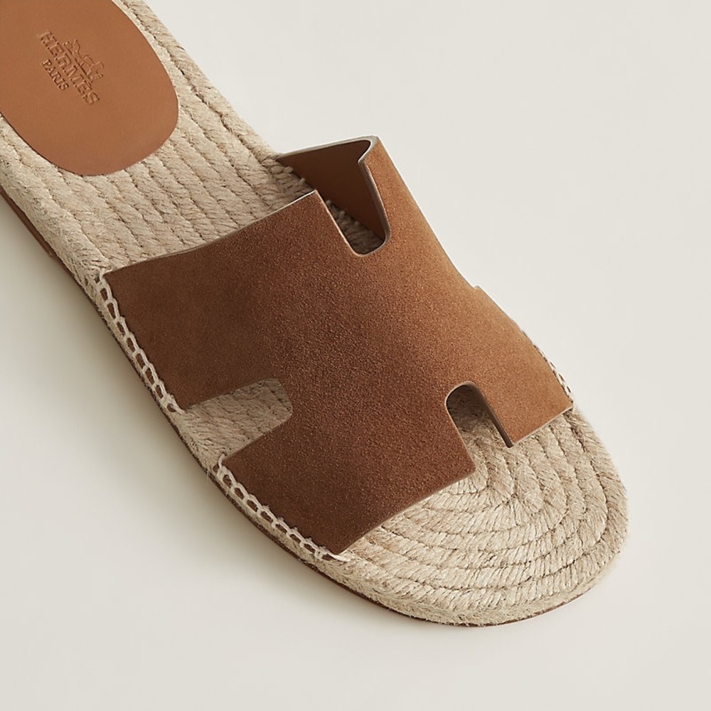 Hermes Antigua espadrille sandal 42